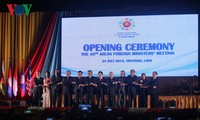 49th ASEAN Foreign Ministers Meeting opens in Vientiane, Laos