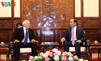 President calls for hi-tech cooperation between Vietnam and Israel
