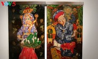 Lacquer paintings feature Mother Goddess Worshipping belief