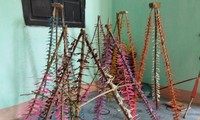 Thach Xa village makes bamboo dragonflies 