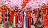Traditional Ao Dai for Tet 