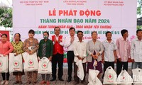 Hau Giang, Nghe An provinces launch Humanitarian Month 2024