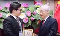 Party leader Nguyen Phu Trong, a source of inspiration for Vietnamese youths