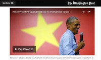美国媒体积极评价美国总统奥巴马的越南之访