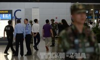 中国上海国际机场发生爆炸袭击造成5人受伤