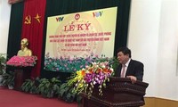 本台、越南电视台与越南人民军总政治局签署宣传配合计划