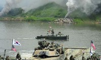 朝鲜谴责美韩举行联合军演