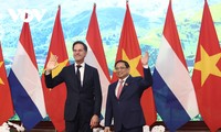 Toàn cảnh: Thủ tướng Phạm Minh Chính chủ trì Lễ đón chính thức Thủ tướng Hà Lan