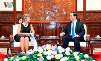 Le président Trân Dai Quang reçoit des ambassadeurs