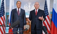 Rencontre de Rex Tillerson et de Sergei Lavrov à New York