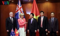 Vietnam-Australie: rencontre des chefs de la diplomatie