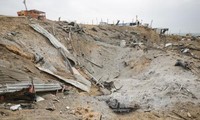 Gaza: Israël bombarde des positions du Hamas après des tirs de roquettes