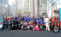 Pyeongchang: Le village olympique accueille les athlètes