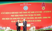 Célébrations de la 63ème journée des médecins vietnamiens