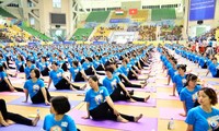 Activité en l’honneur de la Journée internationale du yoga