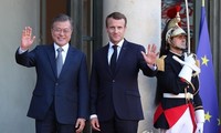 Moon Jae-in et Emmanuel Macron veulent renforcer les liens bilatéraux