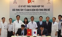 L’Hôpital central de Huê et le sud-coréen ASAN coopèrent sur la greffe de foie