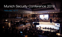 La sécurité mondiale au centre de la Conférence de Munich 2019