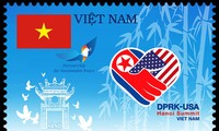 Un timbre en l’honneur du sommet USA-République populaire démocratique de Corée