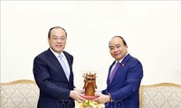 Nguyên Xuân Phuc reçoit le gouverneur du Yunnan