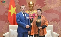 La présidente de l’AN Nguyên Thi Kim Ngân accueille le vice-président de l’AN arménienne