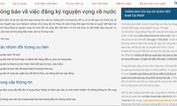 Inscription au retour volontaire pour les ressortissants vietnamiens en France