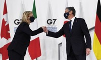 Ouverture de la réunion des ministres des Affaires étrangères du G7