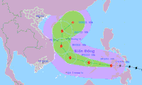 Un puissant typhon s’apprête à s’abattre sur les côtes vietnamiennes