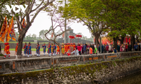 Lễ rước “Dâng tiến Hương Xuân” vào Thế Miếu tại Thừa Thiên Huế
