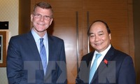 PM receives ADB Vice President and The Economist magazine Editorial Director