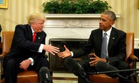 Trump, Obama meet for transition talks