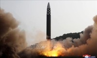 朝鮮、巡航ミサイル２発　黄海に向け、米韓演習に反発か