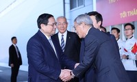 チン首相、群馬県にある柴田合成株式会社を訪れる  ​