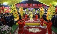 タイビン省のチャン神社祭り2024が開幕