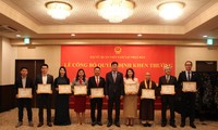 在日本ベトナム大使館、日本の共同体活動に優れた成績を上げた個人や団体を表彰