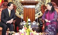 Wakil Ketua MN menerima Ketua Aliansi Legislator persahabatan Jepang-Vietnam