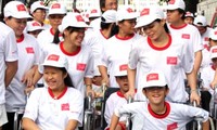 越南残疾人联合会举行活动，响应国际残疾人日