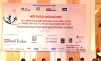 “越南--东南亚地区贸易与工业合作伙伴”研讨会在法国举行