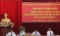 越共中央宣教部举行2011年对外宣传工作总结会议