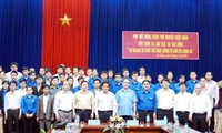 阮善仁与高平省领导人举行工作会议