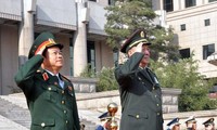 越南高级军事代表团结束对中国的友好访问
