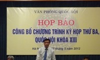 越南13届国会3次会议将于5月21日在河内开幕