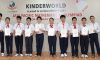 越南10名优秀学生将参加亚太区数学奥林匹克竞赛