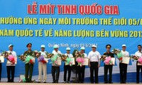 越南各地举行活动，响应世界环境日