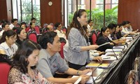 越南国会讨论2011年和2012年头几个月社会经济发展计划及财政预算执行情况