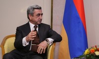 亚美尼亚共和国总统谢尔日·萨尔基相访问越南
