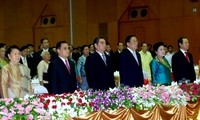 越南驻老挝大使馆举行 2012越老团结友好年庆祝招待会