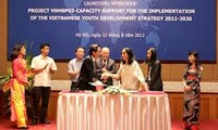 2011-2020年阶段越南青年发展战略实施能力资助项目启动