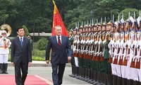 张晋创对哈萨克斯坦进行国事访问