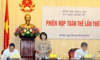 越南国会经济委员会举行第五次全体会议